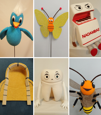 소형인형 및 소품